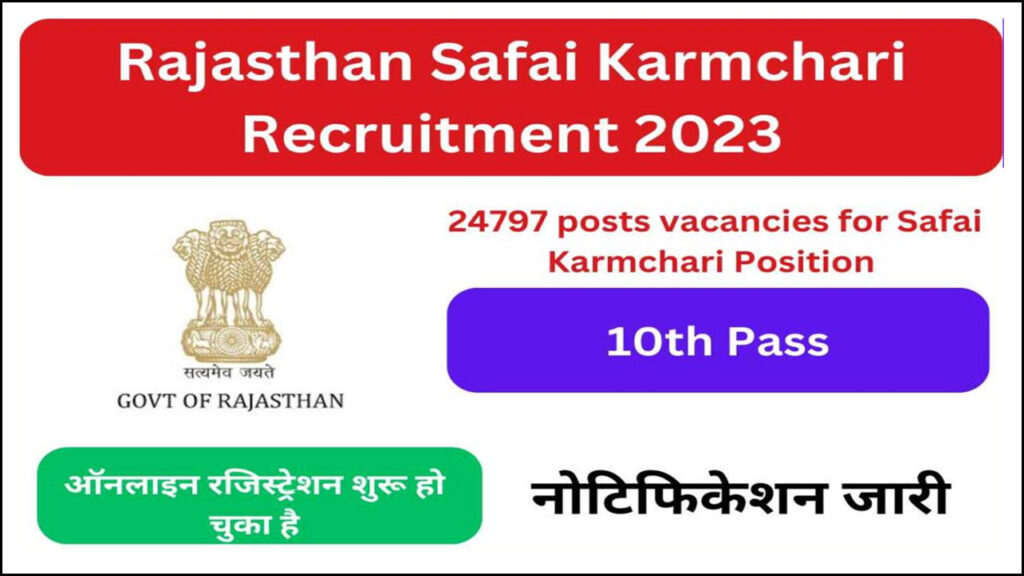 Rajasthan Safai Karamchari Recruitment 2023